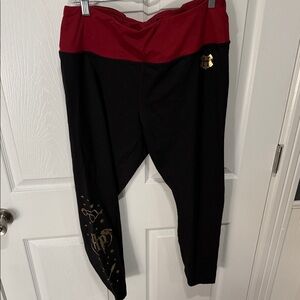 Torrid Red and Black Leggings